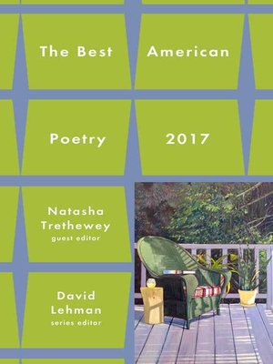 cover image of Best American Poetry 2017